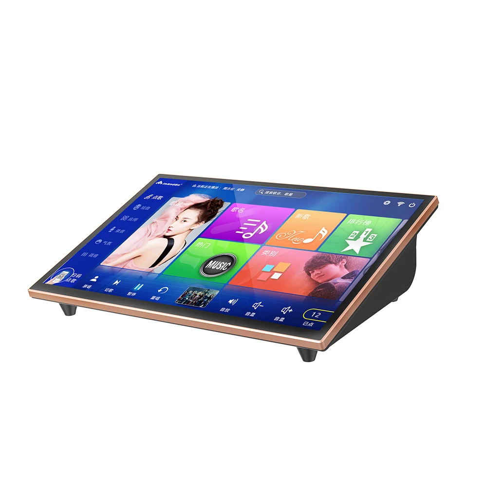인기 와이파이 KTV 세트 InAndOn 19 인치 터치 스크린, 6TB HDD ..
