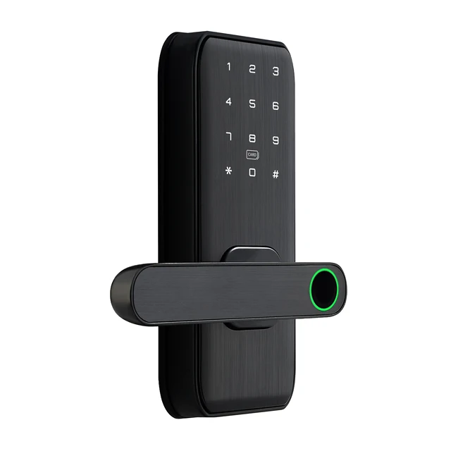 TTLock APP Smart Fingerprint Password RFID Card US Deadbolt Lock 3