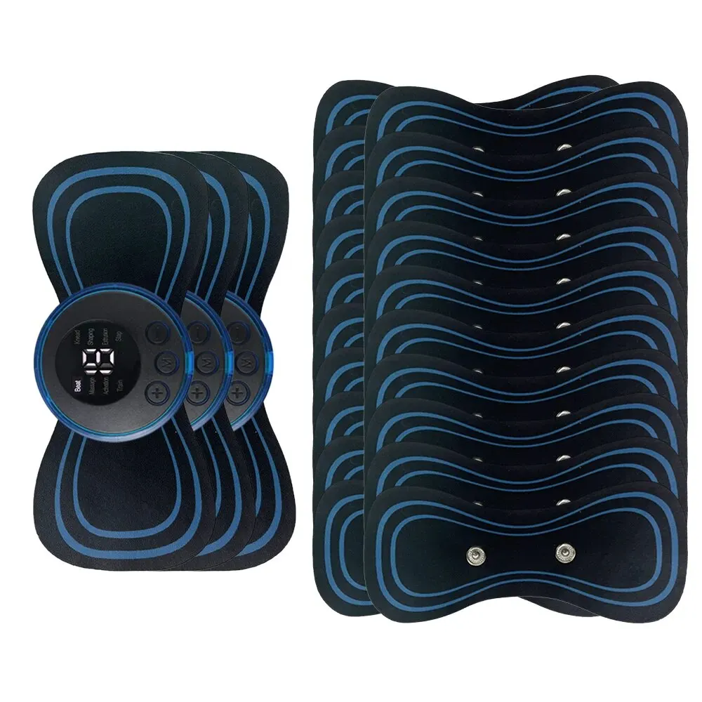 مدلك الرقبة الكهربائي محمول ذكي EMS قابل لإعادة ال...