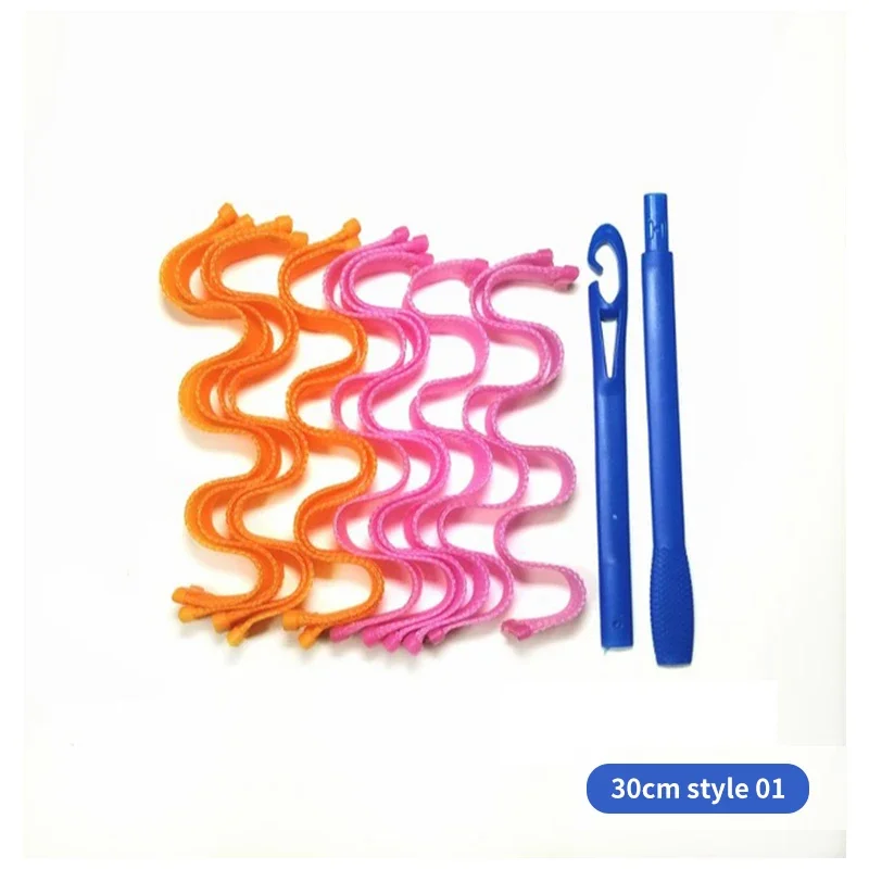 Silk Heatless Hair Curling Headband - Soft Foam Hair Styling Tool for Effortless, No-Heat Curls