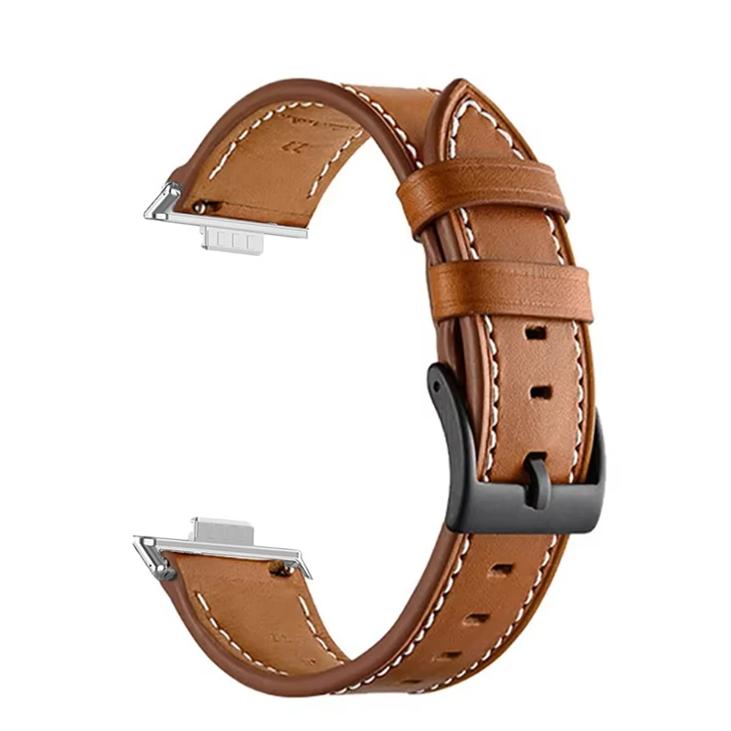 Breathable Leather Strap Replacement Wristband Bracelet