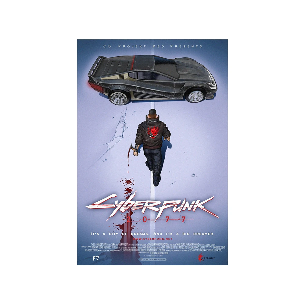 Cyberpunk Dreamscape Canvas Art Print