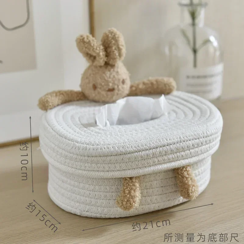 Creative Nordic style tissue box for home living room storage 4