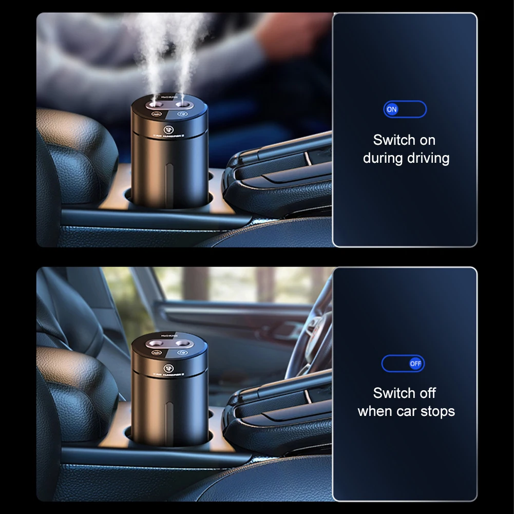 Air Humidifier Portable USB Aromatherapy Car Perfume Colorful Cup Air Freshener Essential Oil Fragrance Diffuser Cool Mist Maker