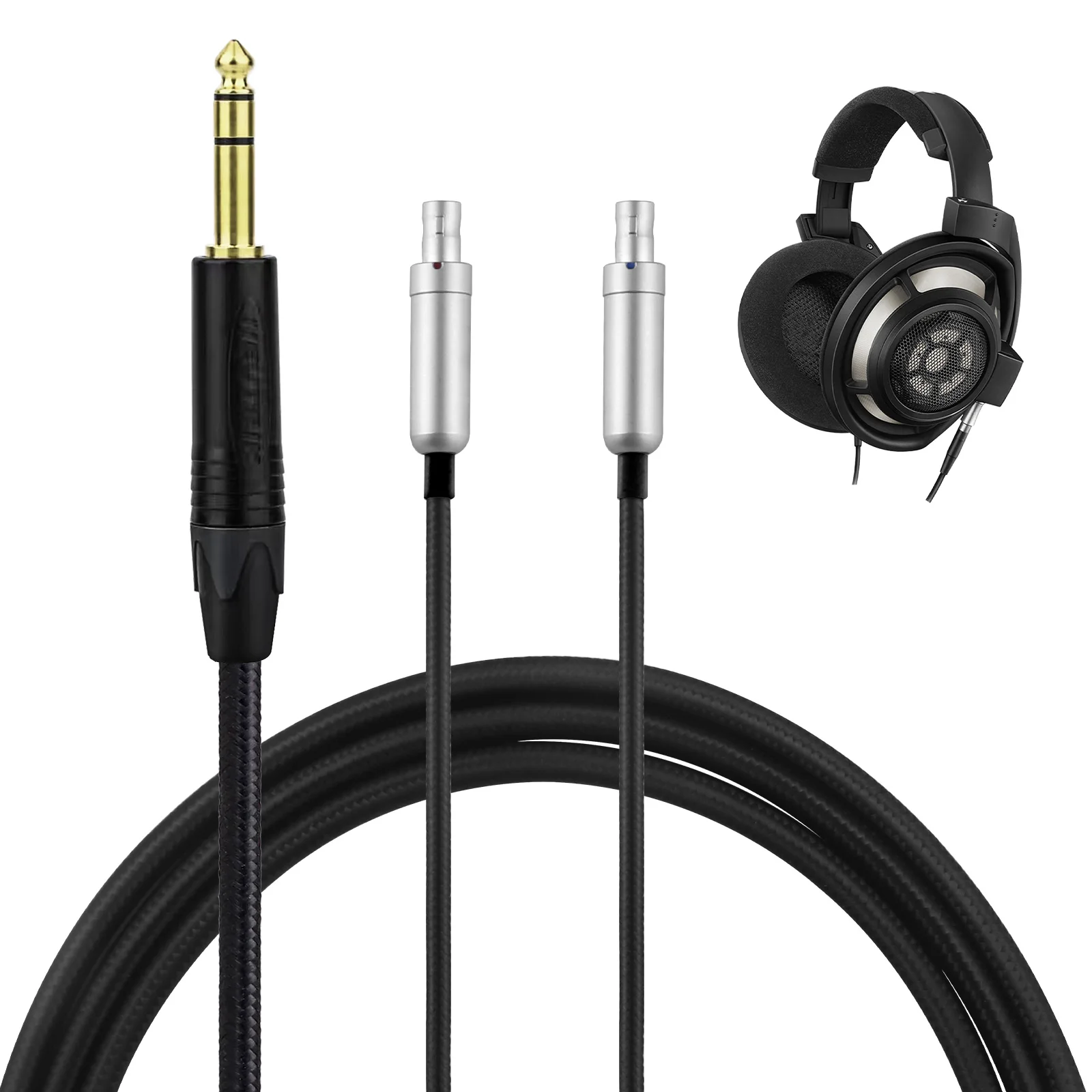 OKCSC HiFi XLR 4.4mm 3.5mm 2.5mm 6.35mm Plug 2m/200cm Cable