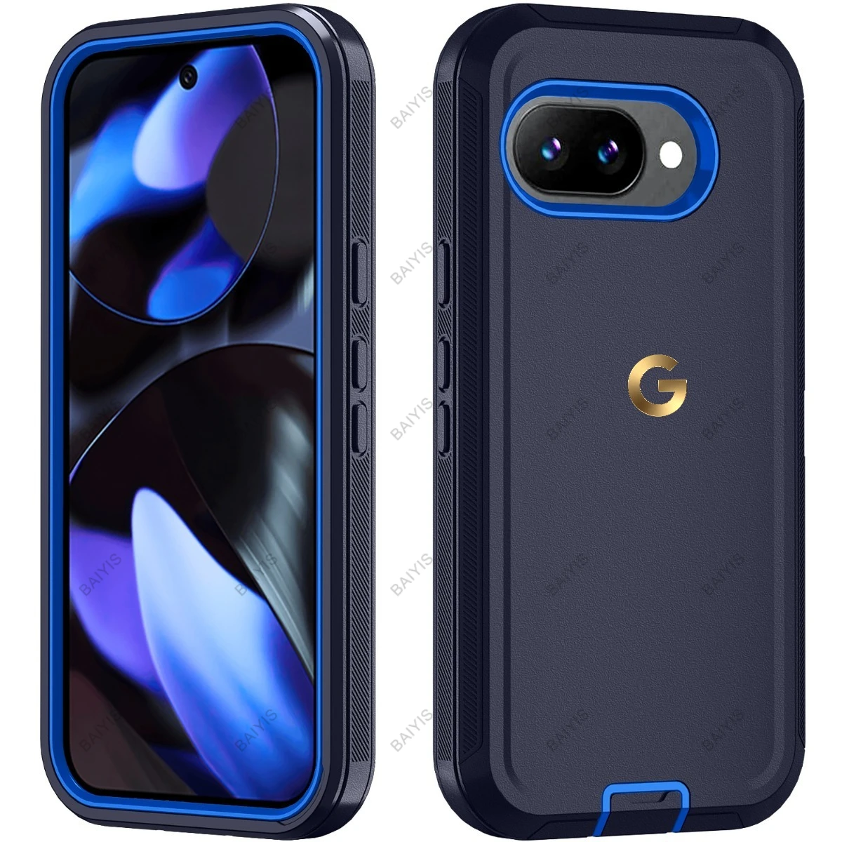 Premium 3-Layer Rugged Armor Protective Case – Heavy Duty Shockproof Cover