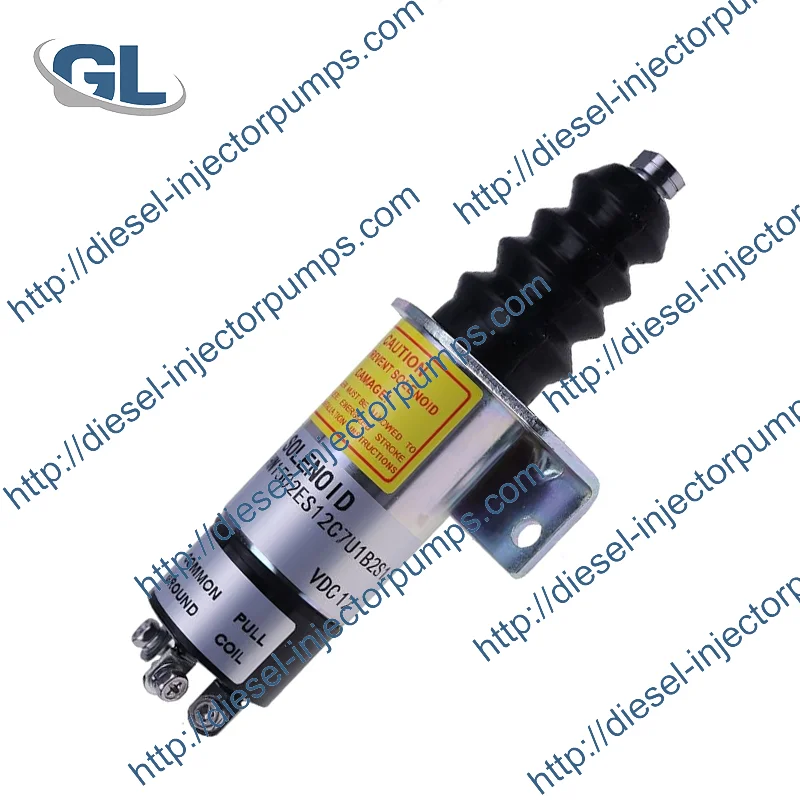 

Good Price 12V stop solenoid Fuel solenoids 1502ES-12C7U1B2S1 For Wood-ward 1500-1004 1502ES Engine
