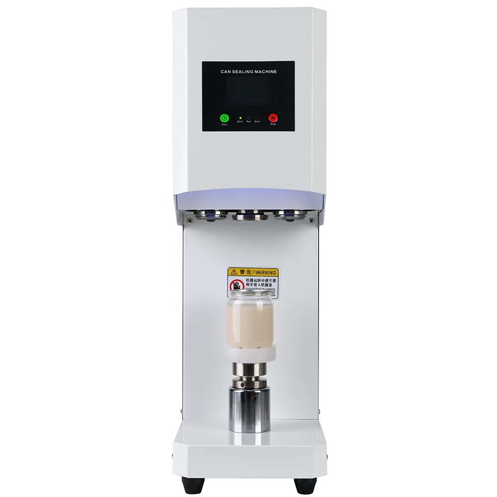 Popluar Automatic Intelligent Can Sealing Machine Bottles PET Cans Sealing Machine Tin Seamer High Efficiency For Food Beverage high precision atp fluorescence detector food and beverage tableware cleanliness detector microbial and bacterial detector