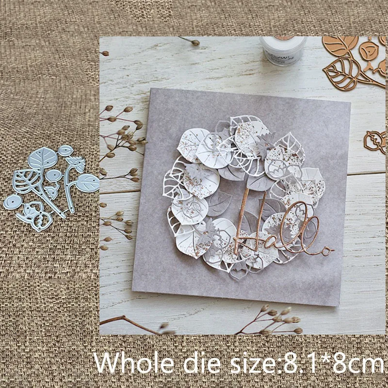 GORGECRAFT - Fustelle a forma di animali marini in acciaio al carbonio, 4 pezzi, stencil per goffratura, per fai da te, scrapbooking, bigliettini, album fotografici, colore: platino opaco