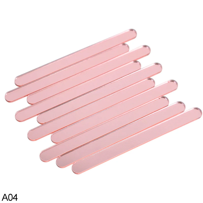 10pcs Reusable Popsicle Sticks Acrylic Ice Cream Spoon Handmade Food Grade  Chocolate Lollipop Ice Cube Holder Kitchen Accessorie - AliExpress