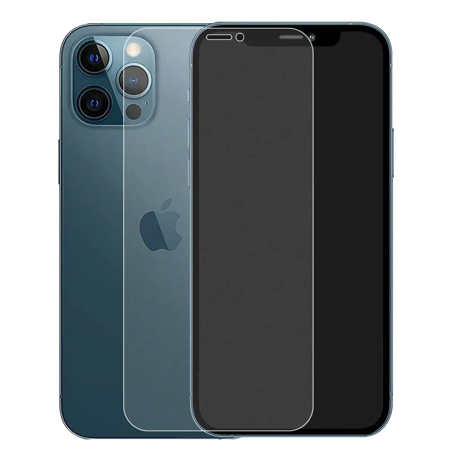 1-2Pcs No Fingerprint Screen Protectors for iPhone 11 12 13 Pro Max Mini Matte Tempered Glass for iPhone 7 8 6 Plus XR X XS Max