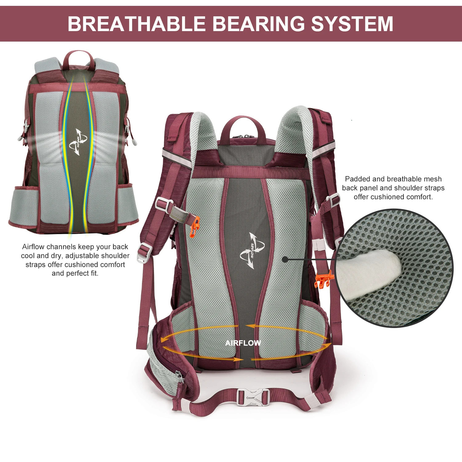 스누피 어린이 USB 충전 대용량 학생 가방, 만화 스누피 레저 노트북 배낭 10 MOUNTAINTOP 레인 커버가 있는 하이킹 배낭, 배낭 여행, 캠핑, 사이클링 및 여행용 YKK 지퍼, 35L