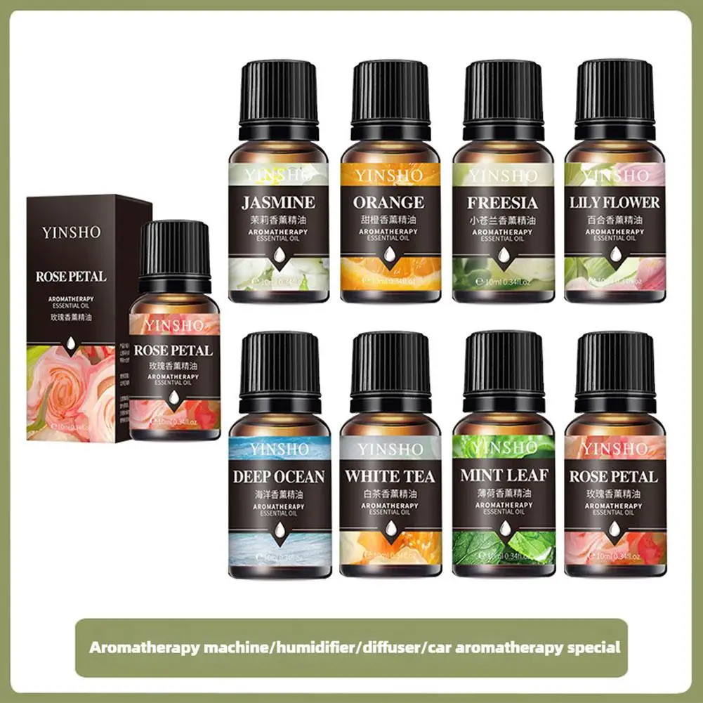 Aromatic Essential Oil Collection - 16 Fragrant Scents