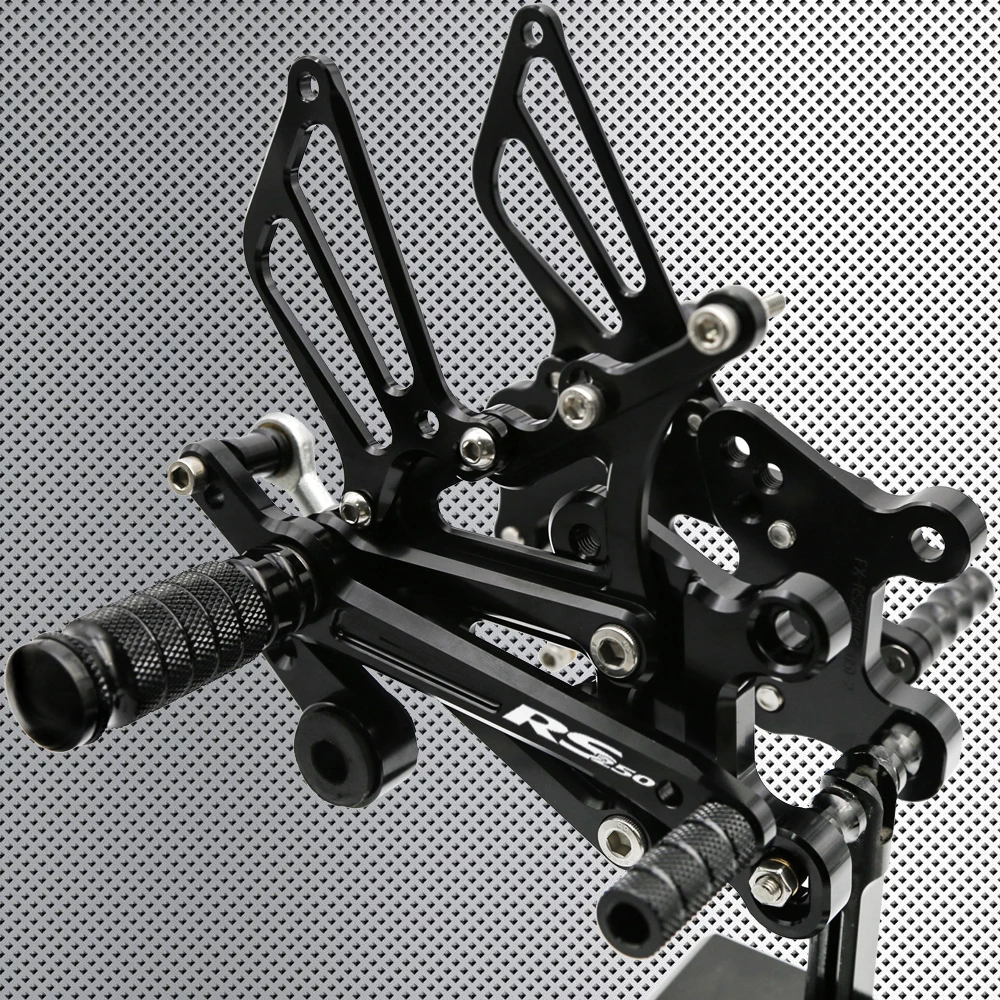 

Ридержакки®Для Aprilia RS250 подножка RS 250 1996 1997 1998 1999 2000 2001 мотоциклетный комплект задних подножек для ног