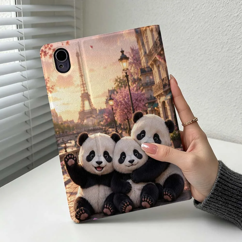 Adorable Panda Pattern Soft Tablet Case Cover
