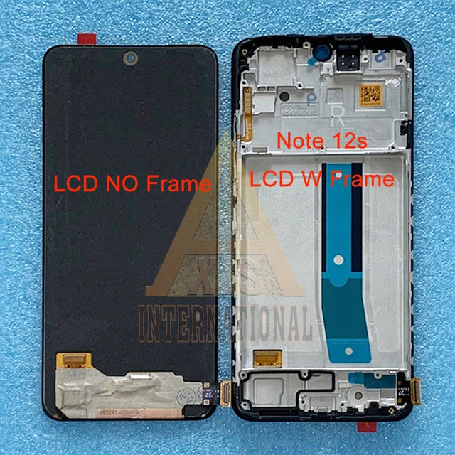 6.67''Original For Xiaomi Redmi Note 12 4G LCD Display Screen Touch Panel  Digitizer Replacement Parts For Xiaomi Redmi Note12 5G - AliExpress