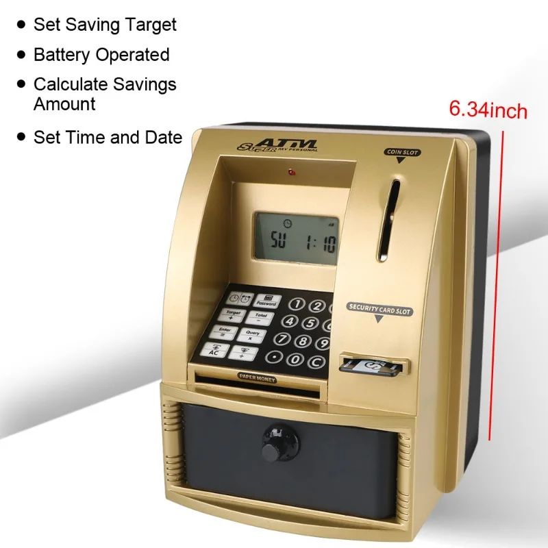 Salvadanaio elettronico a cassaforte con codice per banconote_voghion.com