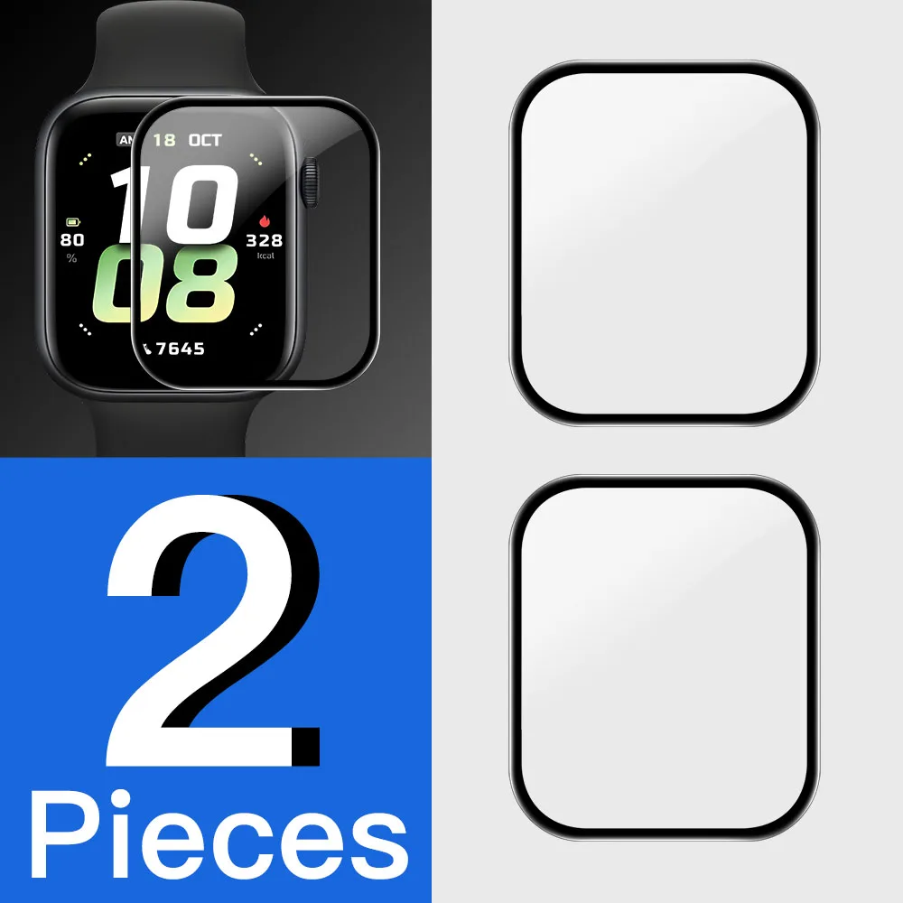 طبقة حماية 5D لساعة Honor Watch 5 واقي شاشة مضاد ل...