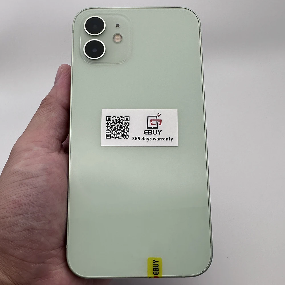 هاتف Apple iPhone 12 بسعة 128 جيجابايت/256 جيجابايت وذاكرة قراءة فقط 6 جيجابايت وذاكرة وصول عشوائي 6 جيجابايت وشاشة OLED مقاس 6.1 بوصة وكاميرا OLED مقاس A14 وكاميرا 12 ميجابكسل لهاتف iPhone 12 5G 3