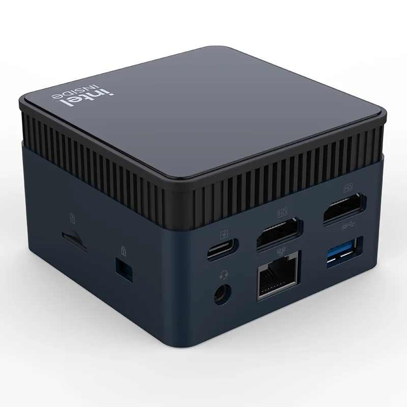 Mini PC Desktop Gaming Computer, ZX01 Plus, Windows 11, 4 Core, Intel