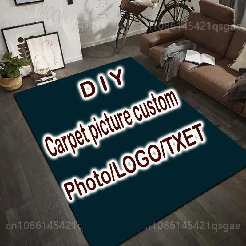 Personalized Carpet Add Your Photo Text Creative Pattern Suitable for Home and Commercial Floor Mats Various Sizes