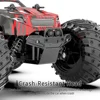 JJRC Q105 1:18 High Speed Remote Control Car 2.4Ghz Double Motors Drive Climbing RC Off Road Drift Vehicle Cars LED Light Toy 4