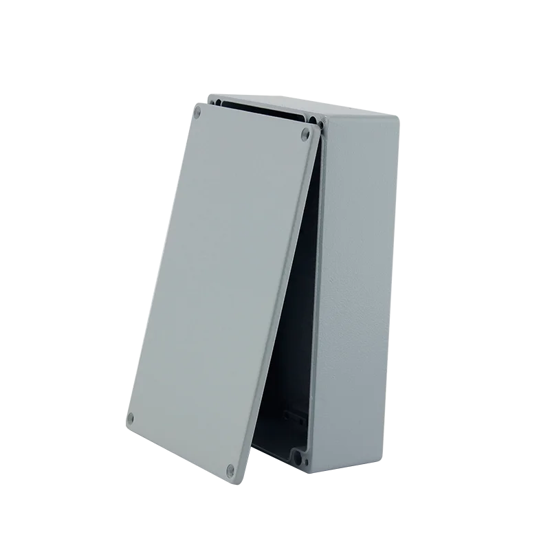 Cast aluminum junction box metal button box power aluminum alloy wire indoor and outdoor waterproof terminal electronic enclosure case electrical junction box electrical box electrical distribution box