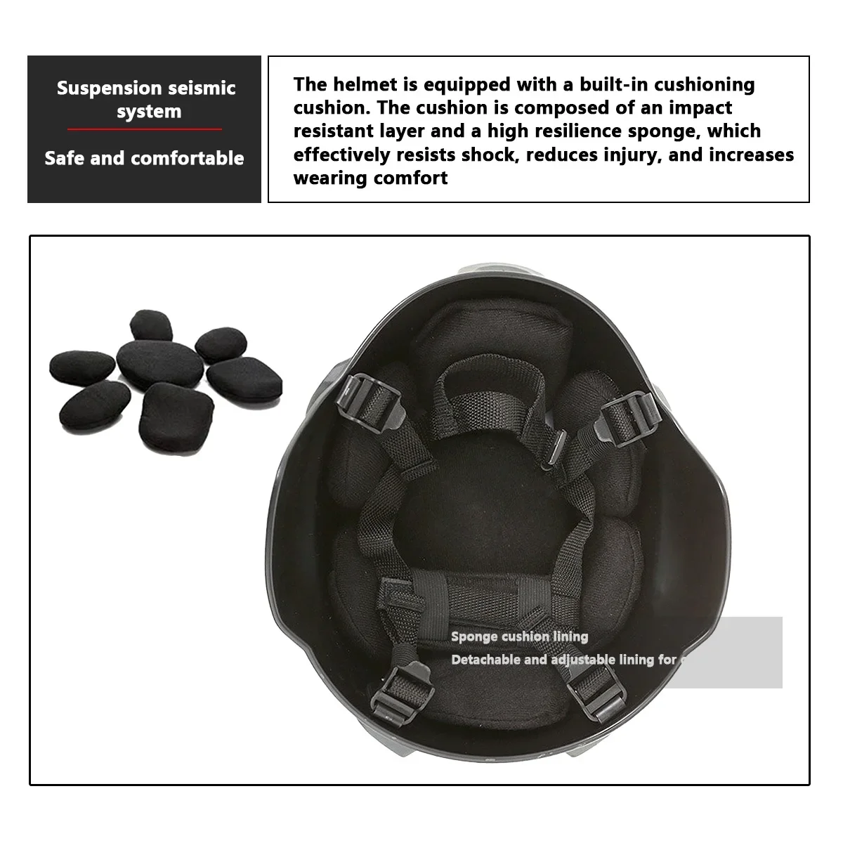 Copertura Tattica Per Casco Militare MICH 2000 - Fodera Mimetico In Nylon Per Airsoft, Paintball E Caccia, Con Tasche E Fibbie Per Occhiali