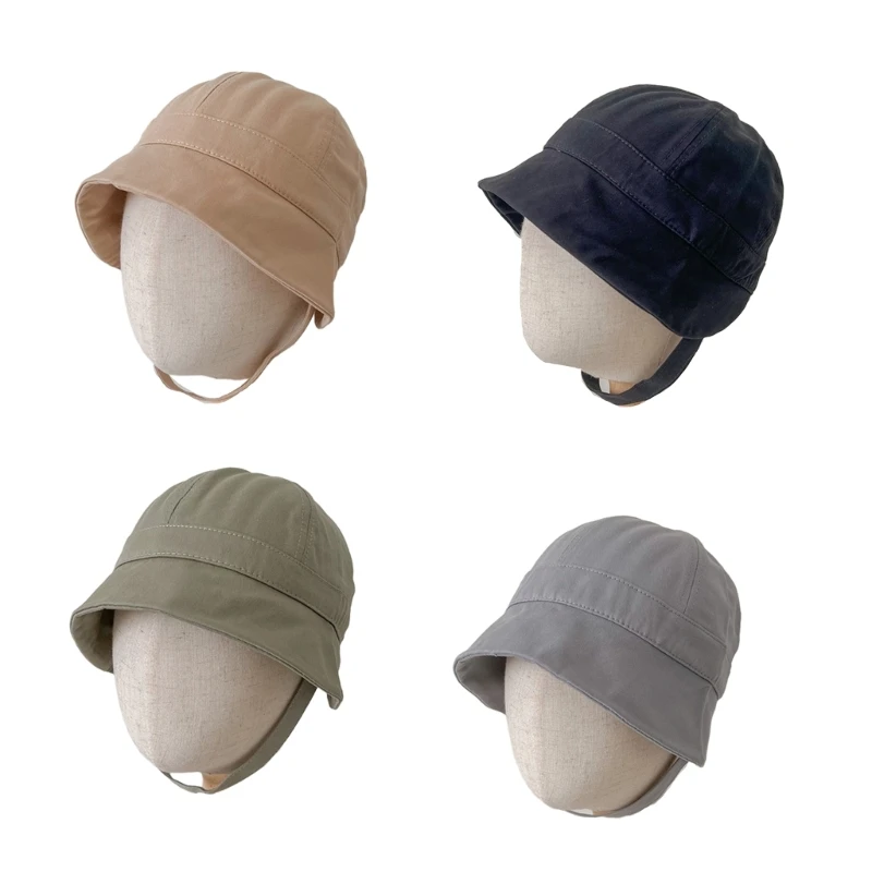 

Детские солнцезащитные кепки Регулируемая детская бейсбольная кепка с мягкими полями Детская шляпа с защитной лентой от солнца с