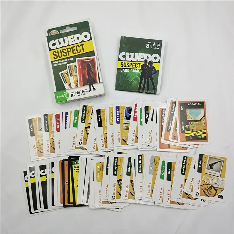 Cluedo Card Game Classic Mystery Game Vrije Tijd En Entertainment Multiplayer Interactieve Kaarten