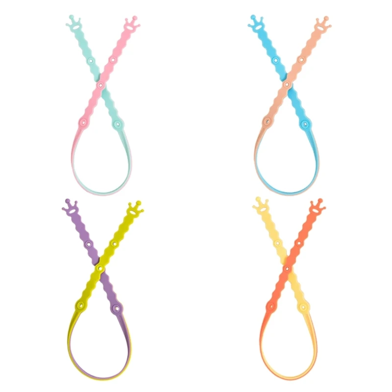 

Регулируемая силиконовая цепочка для держателя соски с защитой от потери зубов для новорожденных