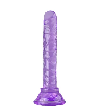 Realistische Dildo Anale Masturbator Speeltjes Voor Koppels Crystal Jelly Dildo Zuignap Penis Stak Dildo Phalos Voor Vrouwen Hot 3