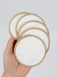 Reusable Makeup Remover Pads - Eco - Friendly Washable Cleansing Puffs (5 Pieces)