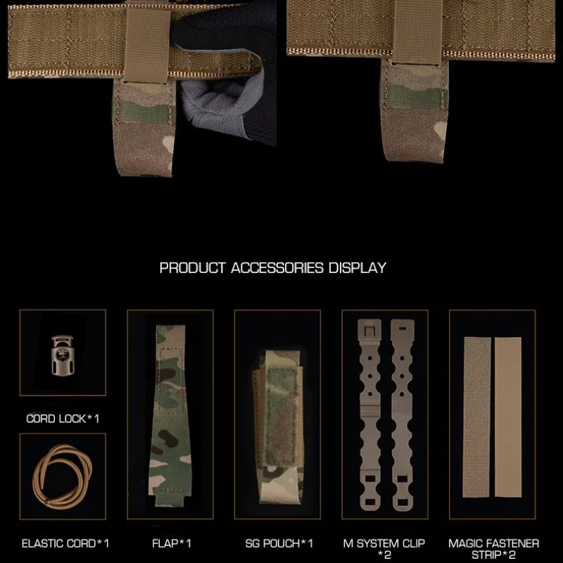 Tactical Outdoor Molle Pouch Single Molle Hunting Multi-purpose Shock Grenade Bag Quick Release Tool Mag Bag Airsoft Equipment