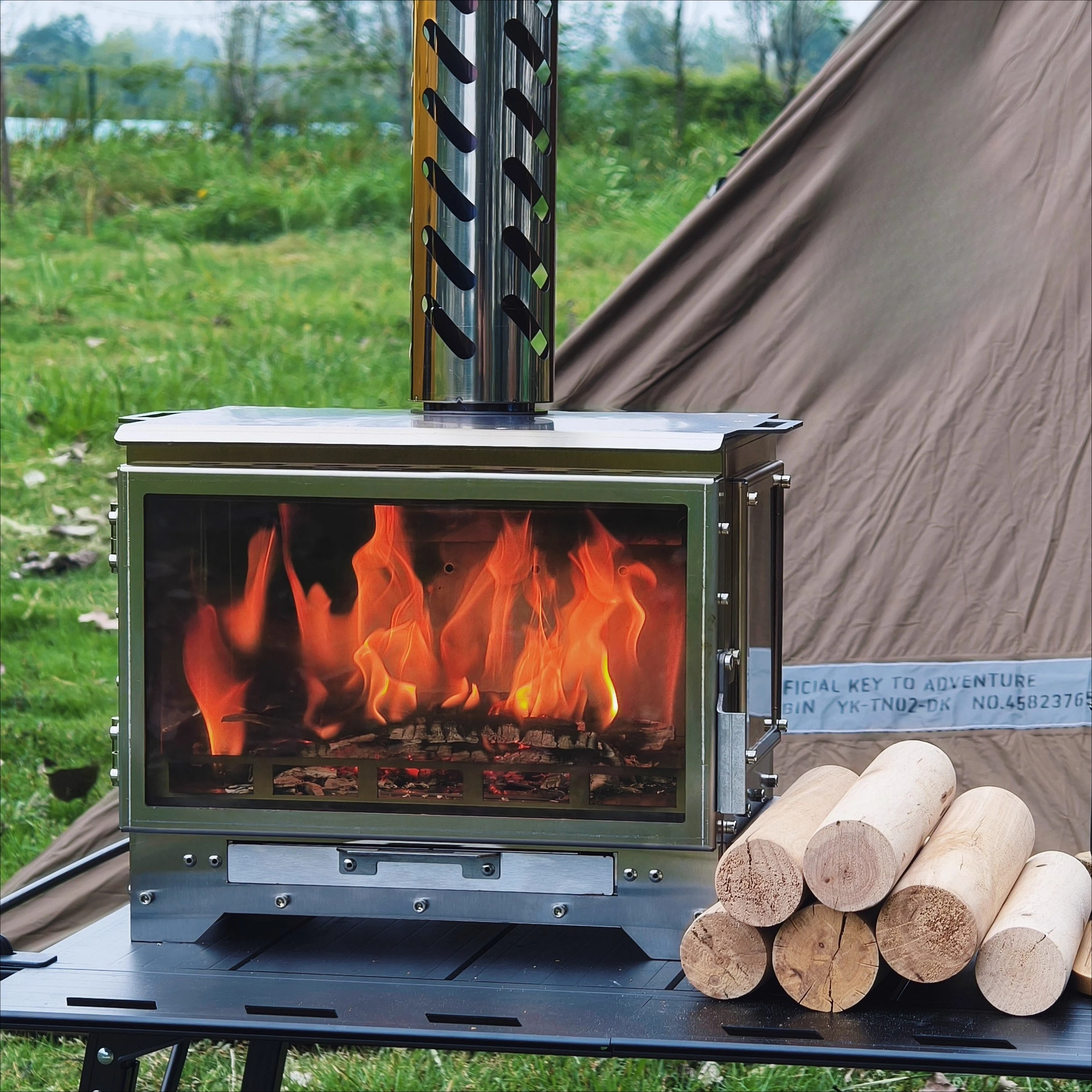 Large Outdoor Portable Fireplace