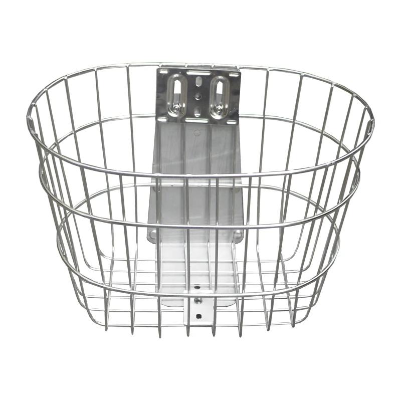 Description Picture 3 of itemBicycle Bags & Panniers For Brompton Birdy Folding Bike Storage Basket Stainless Steel Bicycle Basket