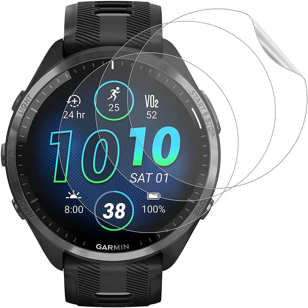 

3PCS/lot Soft Hydrogel Clear Protective Film For Garmin Forerunner 965 265 265S Screen Protector Full Cover Guard Protection New