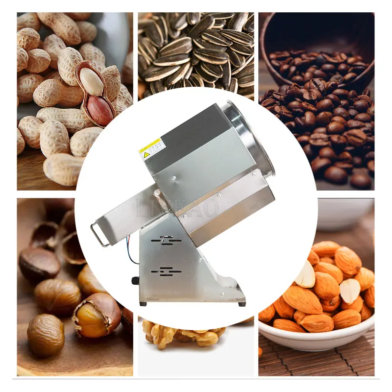 Commercial Peanut Walnut Roasting Machine Cashew Dried Fruit Roaster Nuts Multifunction Roasting Equipment