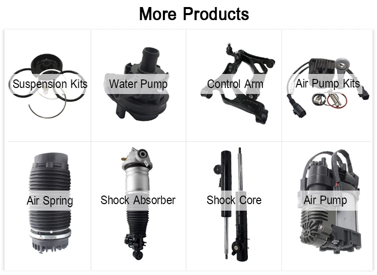 Hot sale air suspension shock absorber for land rover audi bmw mini mercedes porsche jeep hyundai lexus toyota cadillac vw 6