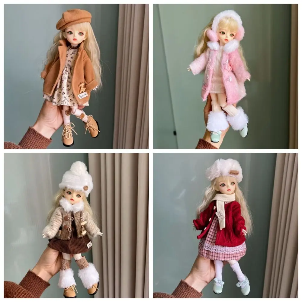 Fashion DIY 30cm Doll Clothes New Mini Cartoon 1/6 BJD Doll Outfit Set Gift Multistyles Doll Dress Doll Overall Suit