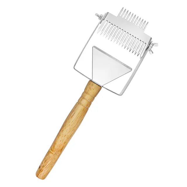 Méhészeti Berendezések Levágó Villa Termékek Állítható Dupla Fejű Tű Mérleg Mézvágó Kés Rozsdamentes Acél Kaparó - Image 5