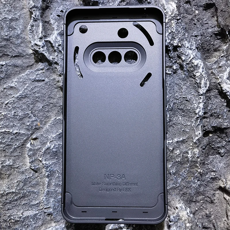 Ultra Thin Matte Frosted Hard Plastic Flashlight Cutout Case