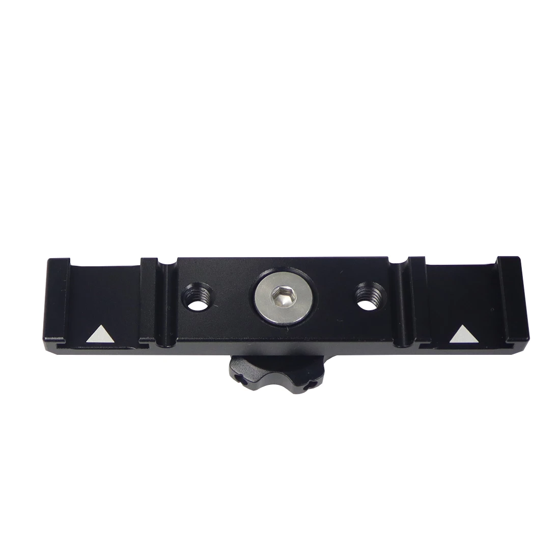 Double Cold Hot Shoe Adapter Mount Extension Holder Video Bracket for Canon for