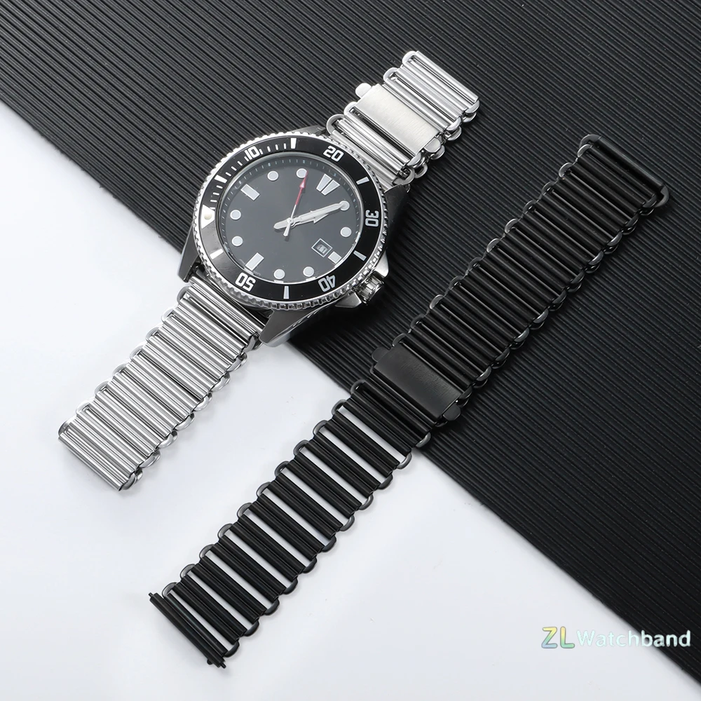 Quick Release High-Quality Stainless Steel Watch Band - Universal Metal Strap Accessory