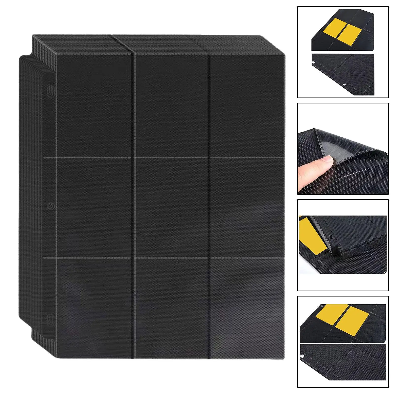 Collection Card Sleeves Display Binder Card Collection Album for Baseball