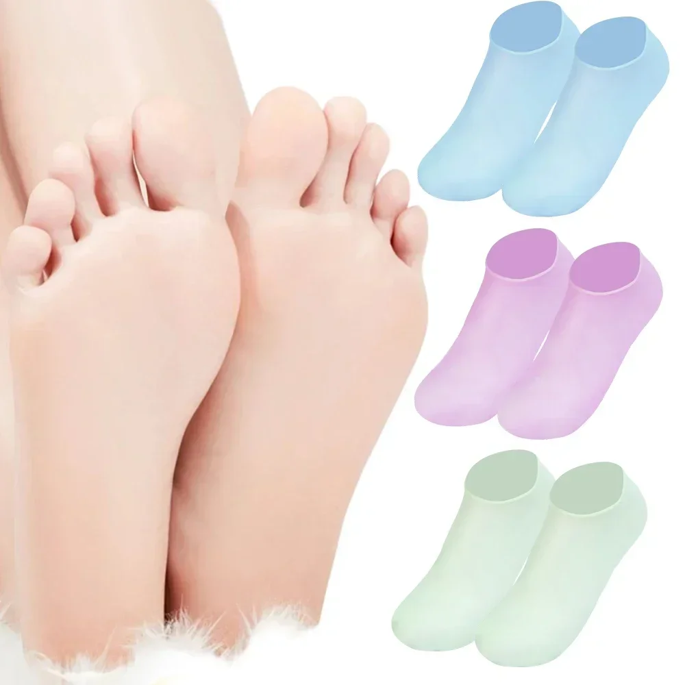 Silicone Moisturizing Foot Socks for Dry Cracked Feet