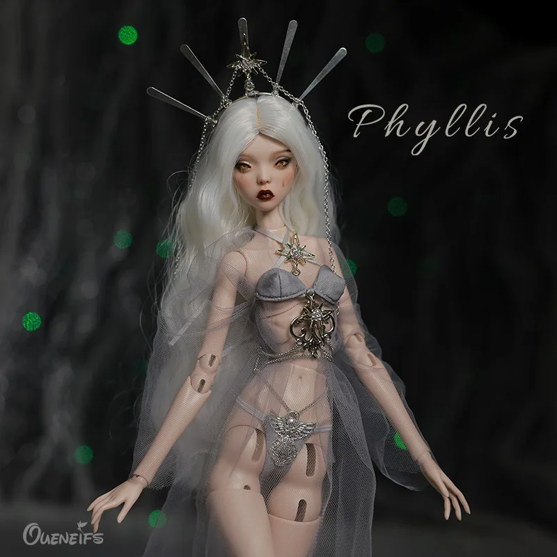 Oueneifs Kikyou Bjd Doll 1/4 Weep Suora gotica fanciulla stile religioso horror notte bambola snodata