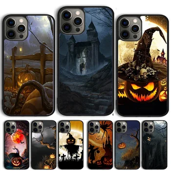 Halloween Night Phone Case For iPhone 14 15 13 12 Mini XR XS Max Cover For Apple 14 15 11 Pro Max 6S 8 7 Plus SE2020 Coque- Halloween Night Phone Case For iPhone 14 15 13 12 Mini XR XS Max Cover For.jpg