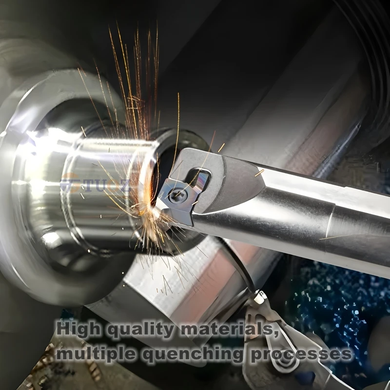 TUOZ S12M-SNGR08, S16Q-SNGR09 CNC 그루빙; S08K, S10K, S12M, S16Q S20R 보링 그루빙 및 절삭 공구 홀더