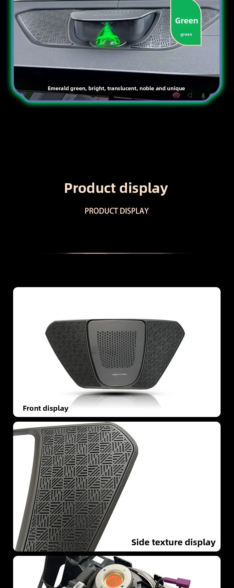 Auto Center Dashboard Lifting Speakers for BMW 3 Series G20 X5 G05 X3 G01 X6 G06